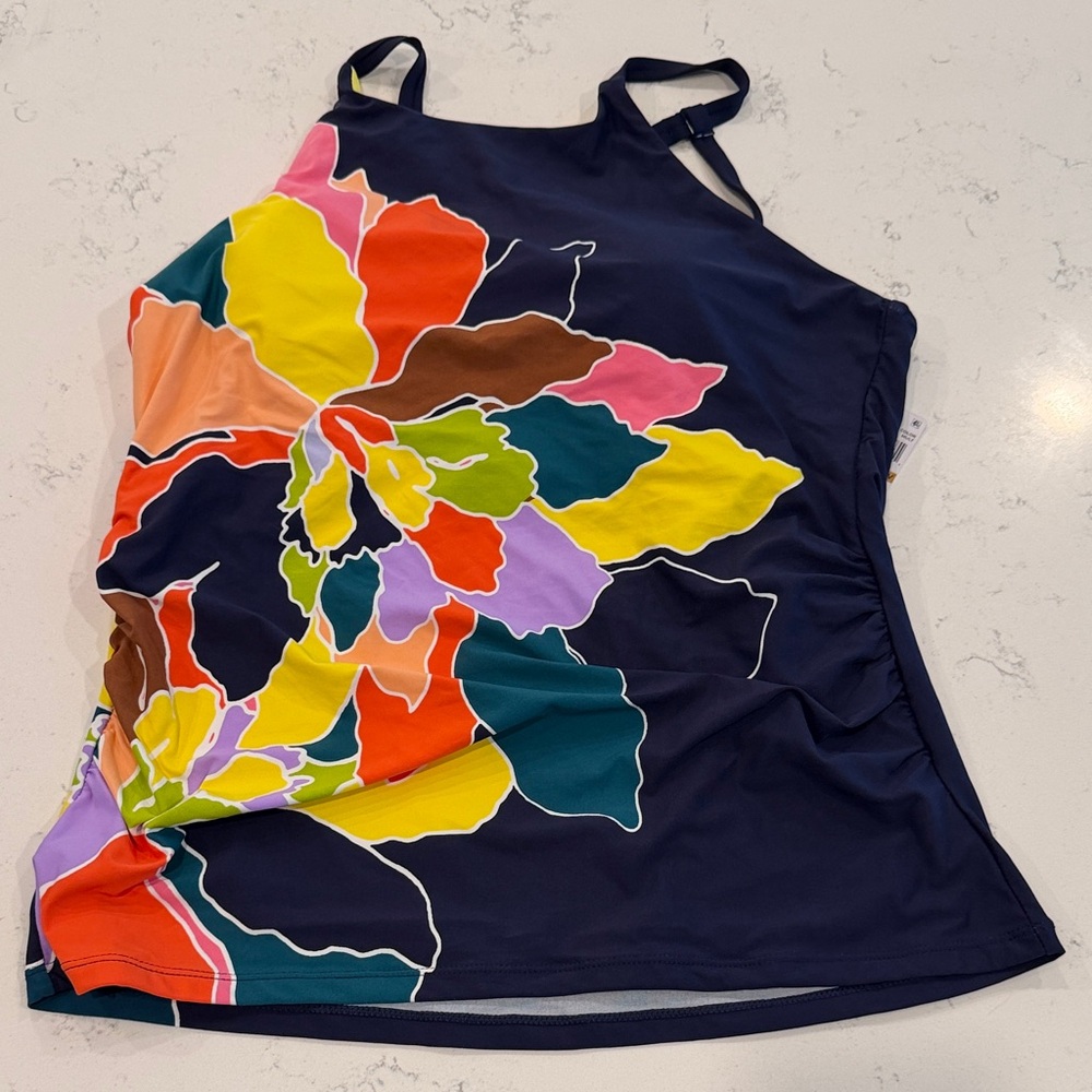 Anne Cole swim top 16W NWT